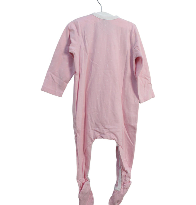 A Pink Onesies from Armani in size 6-12M for girl. (Back View)