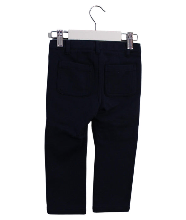 A Navy Dress Pants from Jacadi in size 18-24M for girl. (Back View)