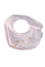 A Pink Bibs from Lapinou in size O/S for girl. (Front View)