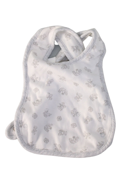 A White Bibs from Ralph Lauren in size O/S for neutral. (Front View)