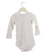 A Ivory Long Sleeve Bodysuits from Petit Bateau in size 3T for girl. (Back View)