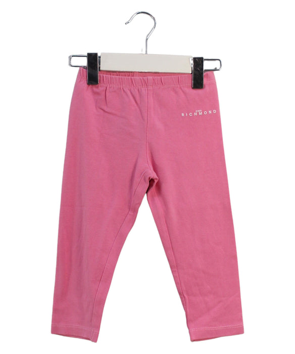 A Pink Leggings from John Richmond in size 18-24M for girl. (Front View)