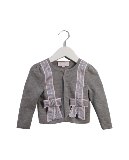 A Grey Cardigans from Nicholas & Bears in size 2T for girl. (Front View)