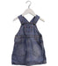 A Blue Overall Dresses from Jojo Maman Bébé in size 18-24M for girl. (Front View)