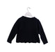 A Navy Lightweight Jackets from Jacadi in size 6T for girl. (Back View)