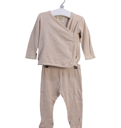 A Pink Pyjama Sets from Konges Sløjd in size 3-6M for girl. (Front View)