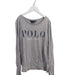 A Grey Long Sleeve Tops from Polo Ralph Lauren in size 12Y for girl. (Front View)