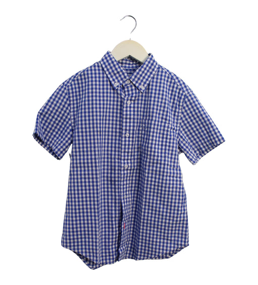 A Blue Shirts from Crewcuts in size 10Y for boy. (Front View)