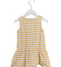 A Yellow Sleeveless Dresses from Polarn O. Pyret in size 2T for girl. (Back View)