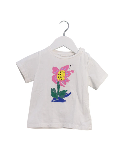A White Short Sleeve T Shirts from Stella McCartney in size 2T for girl. (Front View)