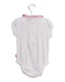 A White Short Sleeve Bodysuits from Jojo Maman Bébé in size 6-12M for girl. (Back View)