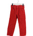 A Red Casual Pants from Vicomte A. in size 3T for boy. (Front View)