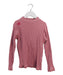 A Pink Long Sleeve Tops from Ragmart in size 5T for girl. (Front View)