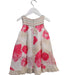 A Beige Sleeveless Dresses from Catimini in size 3T for girl. (Back View)