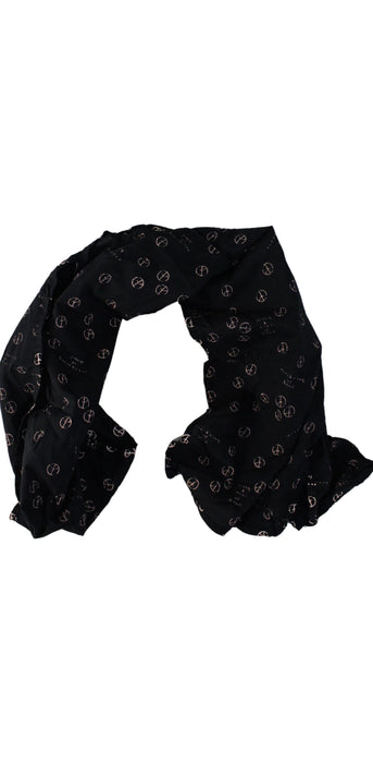 A Black Scarves from Scotch & Soda in size O/S for girl. (Front View)