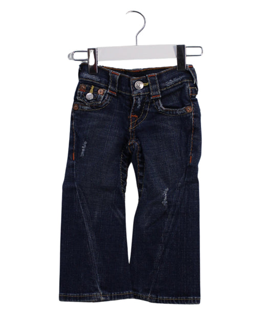 A Blue Jeans from True Religion in size 2T for boy. (Front View)