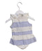 A Blue Sleeveless Bodysuits from Nicholas & Bears in size 6-12M for girl. (Back View)
