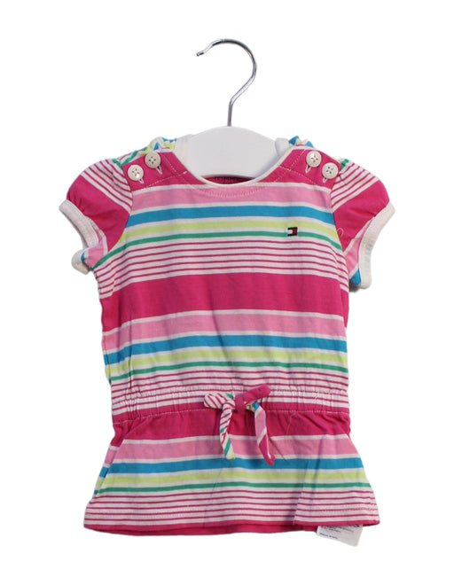 A Multicolour Short Sleeve Tops from Tommy Hilfiger in size 3-6M for girl. (Front View)