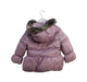 A Pink Puffer/Quilted Jackets from Dave & Bella in size 3T for girl. (Back View)