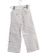 A White Casual Pants from Janie & Jack in size 4T for boy. (Back View)