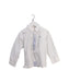A White Shirts from Kingkow in size 4T for boy. (Front View)