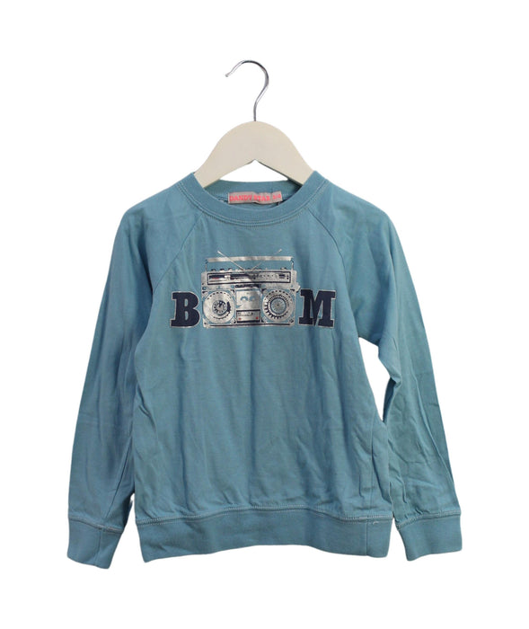 A Teal Long Sleeve Tops from Dandy Star in size 3T for boy. (Front View)