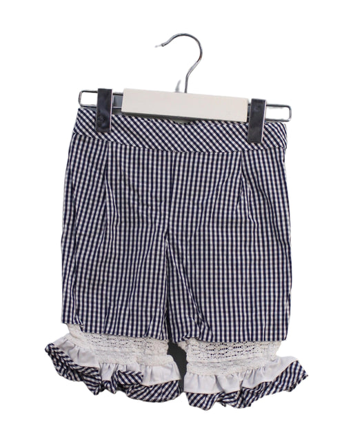 A Navy Shorts from Nicholas & Bears in size 2T for girl. (Front View)