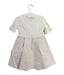 A Ivory Short Sleeve Dresses from I Pinco Pallino in size 2T for girl. (Back View)