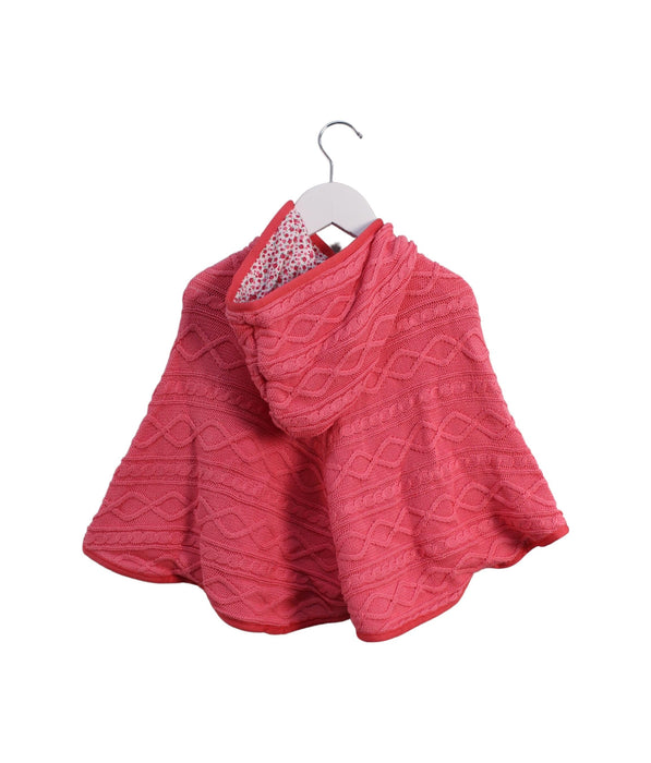A Pink Capes & Ponchos from Miki House in size 6-12M for girl. (Back View)