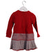 A Red Long Sleeve Dresses from I Pinco Pallino in size 2T for girl. (Back View)