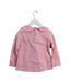 A Pink Long Sleeve Tops from Miki House in size 2T for girl. (Back View)