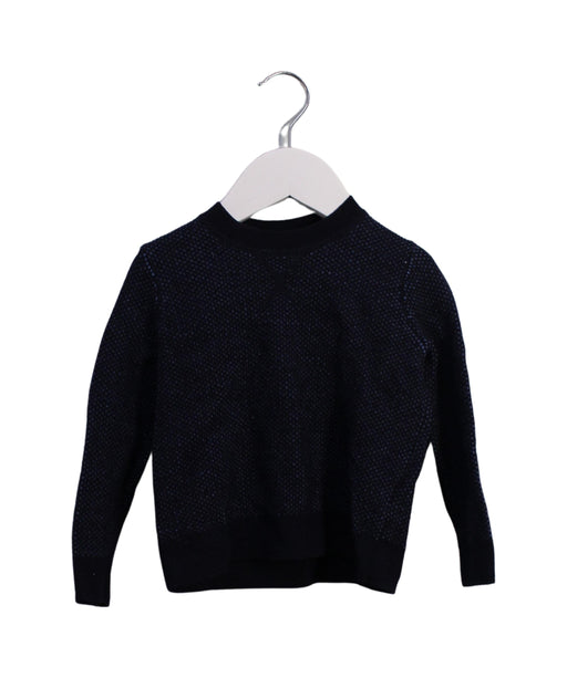 A Navy Knit Sweaters from COS in size 2T for girl. (Front View)