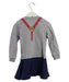 A Grey Long Sleeve Dresses from Moschino in size 3T for girl. (Back View)