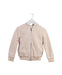 A Pink Zippered Sweatshirts from Givenchy in size 6T for girl. (Front View)