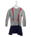 A Grey Long Sleeve Dresses from Moschino in size 3T for girl. (Front View)