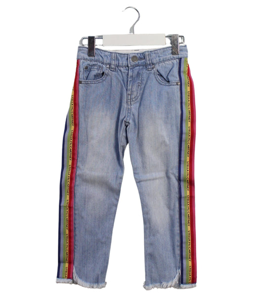 A Blue Jeans from Stella McCartney in size 5T for girl. (Front View)