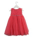 A Pink Sleeveless Dresses from Childrensalon in size 4T for girl. (Back View)