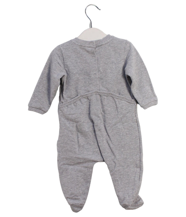A Grey Long Sleeve Jumpsuits from Moschino in size 3-6M for boy. (Back View)