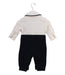 A Navy Jumpsuits from Nicholas & Bears in size 3-6M for boy. (Back View)