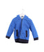 A Blue Lightweight Jackets from Kingkow in size 4T for boy. (Front View)