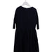 A Navy Long Sleeve Dresses from Chickeeduck in size 11Y for girl. (Back View)