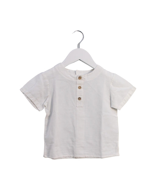 A White Short Sleeve Tops from Paz Rodriguez in size 4T for boy. (Front View)
