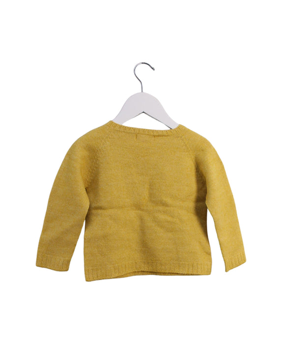 A Yellow Knit Sweaters from Fina Ejerique in size 4T for boy. (Back View)