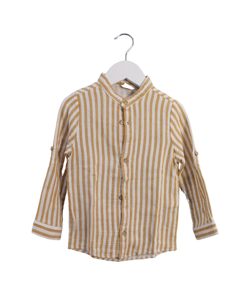 A Yellow Shirts from Paz Rodriguez in size 4T for boy. (Front View)