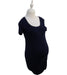 A Navy Short Sleeve Tops from Mayarya in size XS for maternity. (Front View)