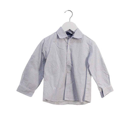 A Blue Shirts from Jimmy B in size 3T for boy. (Front View)