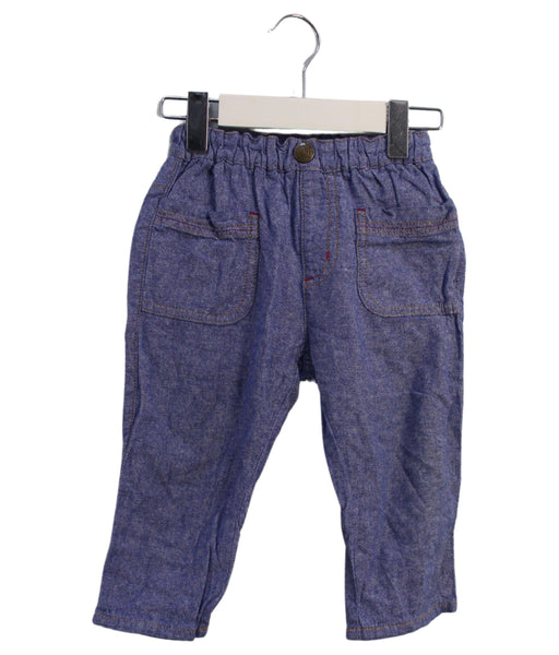 A Blue Casual Pants from Ragmart in size 4T for girl. (Front View)