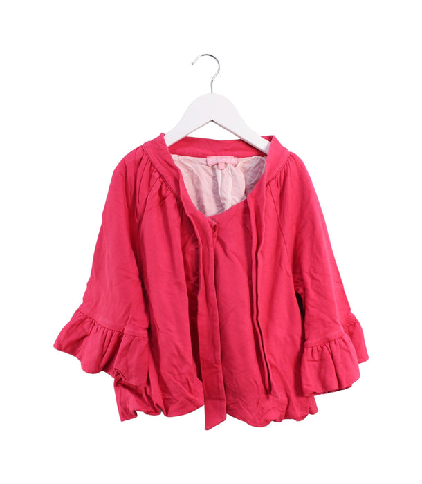 A Pink Cardigans from Escada in size 12Y for girl. (Front View)