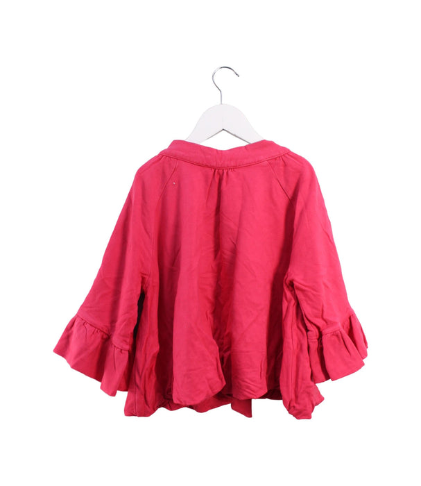 A Pink Cardigans from Escada in size 12Y for girl. (Back View)