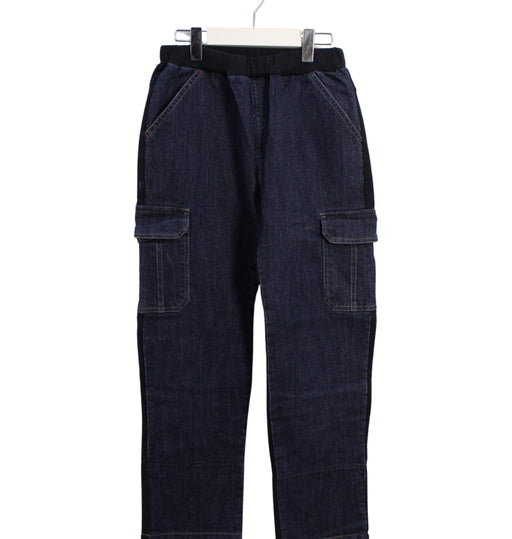 A Blue Jeans from Comme Ca Ism in size 7Y for boy. (Front View)